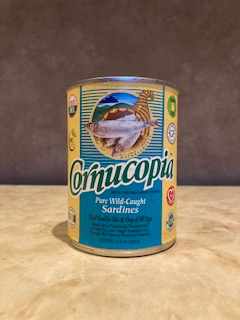 Pure Wild-Caught Sardines "6OZ SOLD OUT" "12OZ AVAILABLE'